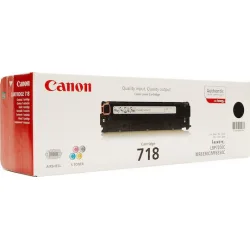 Canon 718 Γνήσιο Toner Laser Εκτυπωτή Μαύρο 3400 Σελίδων (2662B002)