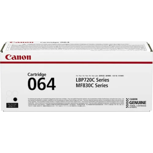 Canon 064 Γνήσιο Toner Laser Εκτυπωτή Μαύρο (4937C001)