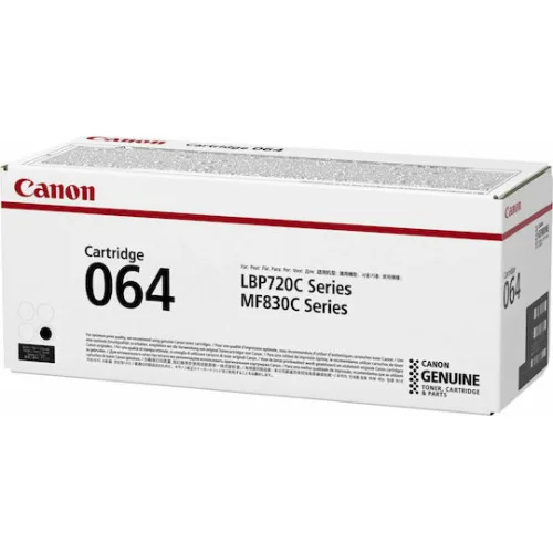 Canon 064 Γνήσιο Toner Laser Εκτυπωτή Μαύρο (4937C001)