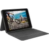 Logitech Rugged Folio Flip Cover Ανθεκτική με Πληκτρολόγιο στα Αγγλικά UK Graphite (iPad 2019/2020/2021 10.2'')
