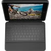 Logitech Rugged Folio Flip Cover Ανθεκτική με Πληκτρολόγιο στα Αγγλικά UK Graphite (iPad 2019/2020/2021 10.2'')