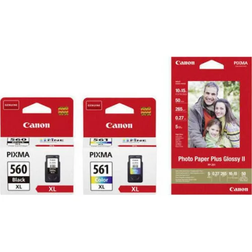 Canon PG-560XL Γνήσιο Photo Value Pack με 1 Μελάνι InkJet Μαύρο (3712C008)