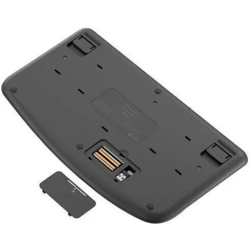 Logitech Wave Keys for Business Ασύρματο Πληκτρολόγιο Αγγλικό US Γκρι