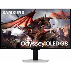 Samsung G8 G80SD OLED HDR Gaming Monitor 32" 4K 3840x2160 240Hz με Χρόνο Απόκρισης 0.03ms GTG