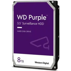 Western Digital Purple 8TB HDD Σκληρός Δίσκος 3.5" SATA III 5400rpm με 256MB Cache για Καταγραφικό
