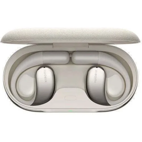 Xiaomi OpenWear Stereo Open Ear Bluetooth Handsfree Ακουστικά με Αντοχή στον Ιδρώτα και Θήκη Φόρτισης Sandstone Beige