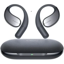 Xiaomi OpenWear Stereo Open Ear Bluetooth Handsfree Ακουστικά με Αντοχή στον Ιδρώτα και Θήκη Φόρτισης Cosmic Gray