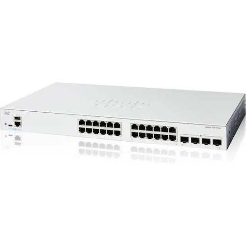 Cisco C1200-24T-4G Managed L2 Switch με 24 Θύρες Gigabit (1Gbps) Ethernet και 4 SFP Θύρες