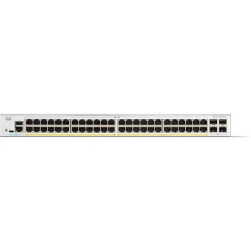 Cisco Catalyst 1200 L2 PoE+ Switch με 48 Θύρες Gigabit (1Gbps) Ethernet και 48 SFP Θύρες