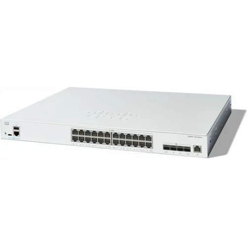 Cisco Catalyst 1300 Managed Switch με 24 Θύρες Gigabit (1Gbps) Ethernet και 4 SFP Θύρες