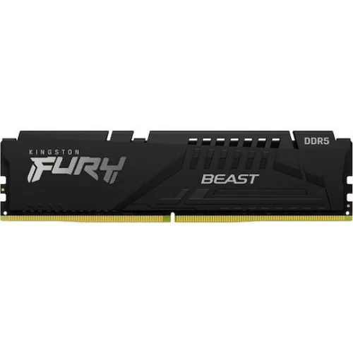 Kingston Fury Beast DDR5 16GB RAM με 2x8GB Modules και Ταχύτητα 6000 για Desktop