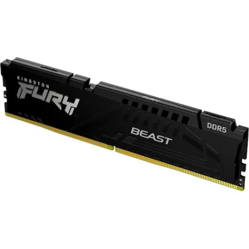 Kingston Fury Beast DDR5 16GB RAM με 2x8GB Modules και Ταχύτητα 6000 για Desktop