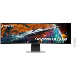Samsung Odyssey G9 Ultrawide OLED HDR Curved Gaming Monitor 49" 5120x1440 240Hz με Χρόνο Απόκρισης 0.03ms GTG