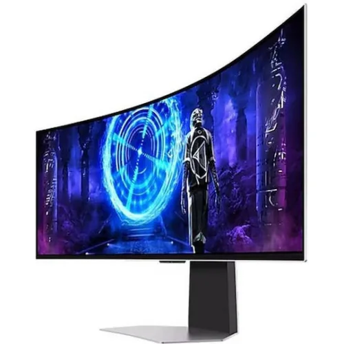 Samsung Odyssey G9 Ultrawide OLED HDR Curved Gaming Monitor 49" 5120x1440 240Hz με Χρόνο Απόκρισης 0.03ms GTG