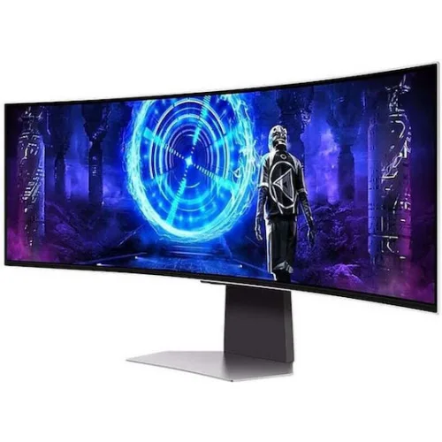 Samsung Odyssey G9 Ultrawide OLED HDR Curved Gaming Monitor 49" 5120x1440 240Hz με Χρόνο Απόκρισης 0.03ms GTG