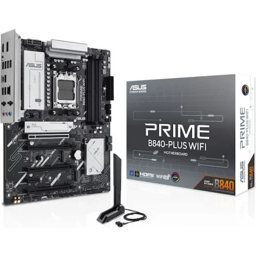 ASUS MOTHERBOARD PRIME B840-PLUS WIFI, AM5, ATX