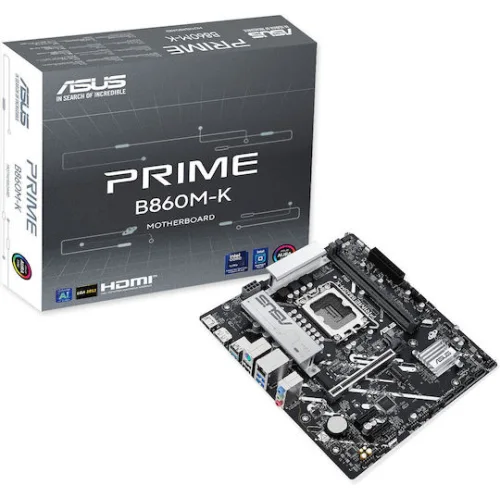 ASUS MOTHERBOARD PRIME B860M-K,, DDR5 ,1851 MATX