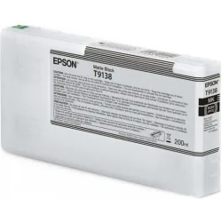 Epson T91380N Γνήσιο Μελάνι Εκτυπωτή InkJet Matte Μαύρο (C13T91380N)