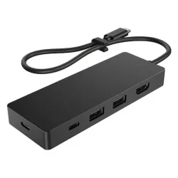 HP Travel Hub G3 USB-C Docking Station με HDMI 4K PD Μαύρο