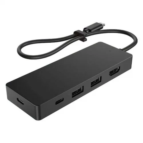 HP Travel Hub G3 USB-C Docking Station με HDMI 4K PD Μαύρο