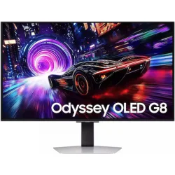 Samsung G8 G81SF OLED HDR Monitor 32" 4K 3840x2160 240Hz με Χρόνο Απόκρισης 0.03ms GTG