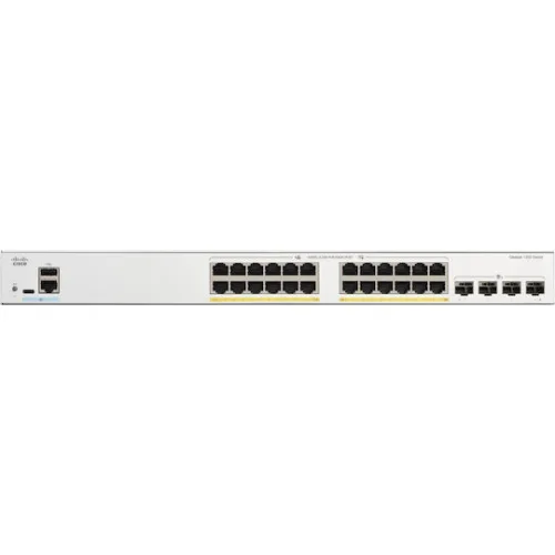 Cisco Catalyst C1200-24FP-4X Managed L2 / L3 PoE++ Switch με 24 Θύρες Ethernet και 4 SFP Θύρες