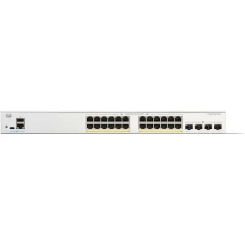 Cisco Catalyst C1200-24FP-4X Managed L2 / L3 PoE++ Switch με 24 Θύρες Ethernet και 4 SFP Θύρες