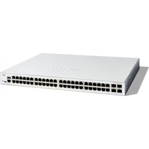 Cisco Catalyst C1200-24FP-4X Managed L2 / L3 PoE++ Switch με 24 Θύρες Ethernet και 4 SFP Θύρες