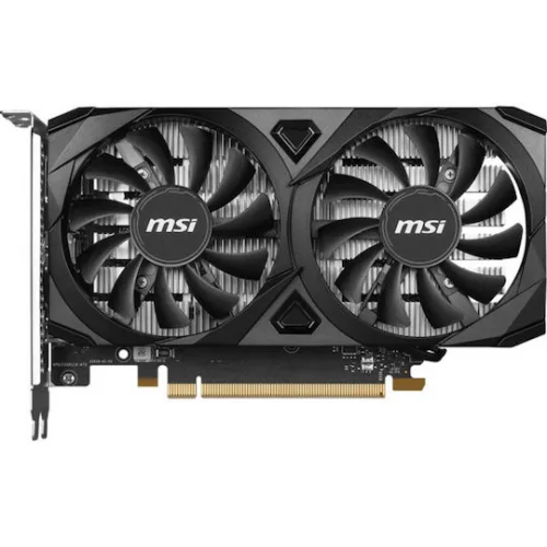 MSI GeForce RTX 3050 6GB GDDR6 Ventus 2X E 6G OC Κάρτα Γραφικών