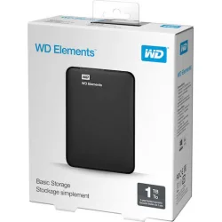 Western Digital Elements Portable USB 3.0 Εξωτερικός HDD 1TB 2.5" Μαύρο