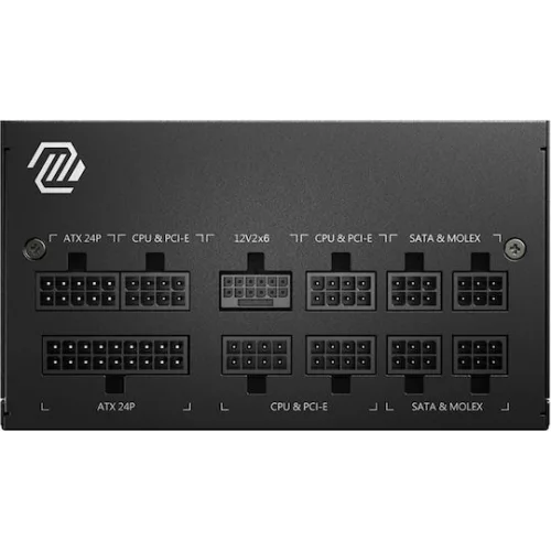 MSI MAG A750GL PCIE5 750W Μαύρο Τροφοδοτικό Υπολογιστή Full Modular 80 Plus Gold