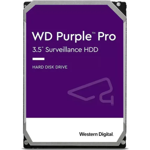 Western Digital Purple 2TB HDD Σκληρός Δίσκος 3.5" SATA III 5400rpm με 64MB Cache για Desktop