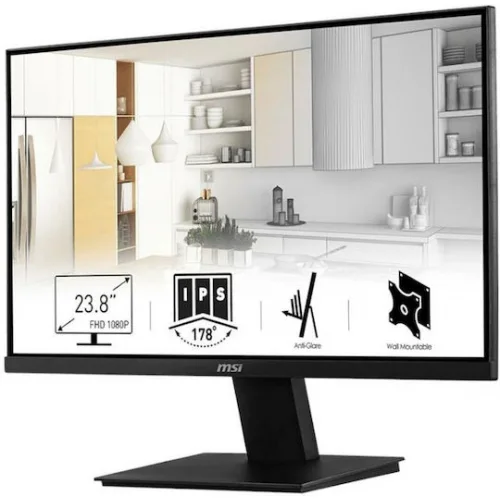 MSI Pro MP2412 VA Monitor 23.8" FHD 1920x1080 με Χρόνο Απόκρισης 4ms GTG
