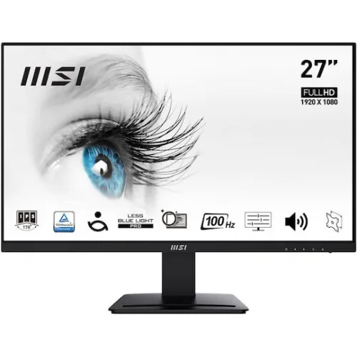 MSI PRO MP273A IPS Monitor 27" FHD 1920x1080 με Χρόνο Απόκρισης 4ms GTG