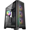 Supercase 29a Series Ackerman Gaming Midi Tower Κουτί Υπολογιστή με Πλαϊνό Παράθυρο και RGB Φωτισμό Μαύρο