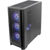 Supercase 29a Series Ackerman Gaming Midi Tower Κουτί Υπολογιστή με Πλαϊνό Παράθυρο και RGB Φωτισμό Μαύρο