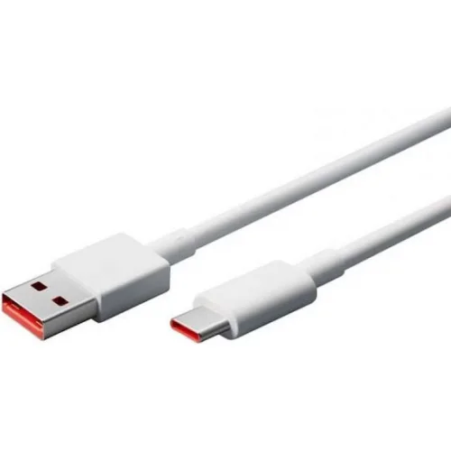 Xiaomi USB 3.1 Cable USB-C male - USB-A 120W Λευκό 1m (BHR6032GL) Bulk