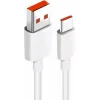Xiaomi USB 3.1 Cable USB-C male - USB-A 120W Λευκό 1m (BHR6032GL) Bulk