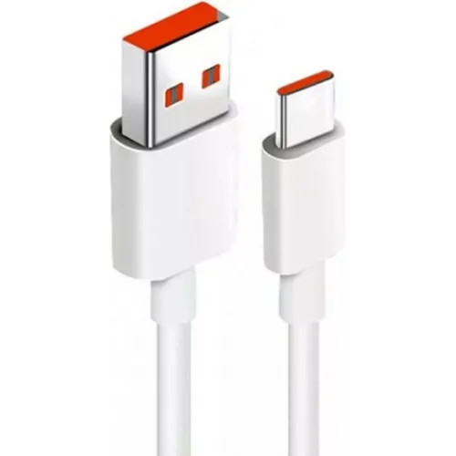 Xiaomi USB 3.1 Cable USB-C male - USB-A 120W Λευκό 1m (BHR6032GL) Bulk