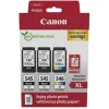 Canon PG-545 XL x2 / CL-546 XL Multi Pack Γνήσιο Photo Value Pack με 3 Μελάνια Εκτυπωτή InkJet Photo Μαύρο / Πολλαπλό (Color) (8286B013)