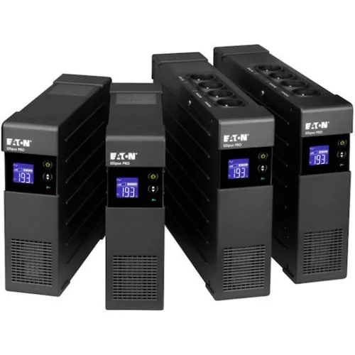 Eaton Ellipse PRO 850 DIN UPS Line-Interactive 850VA 510W με 4 Schuko Πρίζες