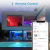 Meross Smart Ταινία LED MSL320 Wi-Fi 12V RGB Φως 2x5m με Τροφοδοτικό & WiFi Controller