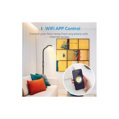 Meross WiFi Επιτραπέζιο Διακοσμητικό Φωτιστικό LED Μαύρο