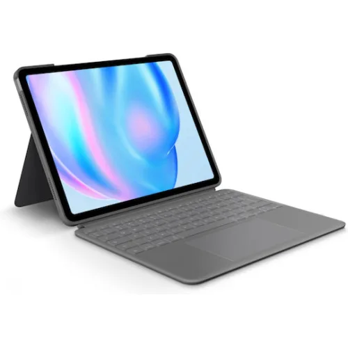 Logitech Combo Touch Flip Cover Γκρι (iPad Pro 11-inch (M2), iPad Air (5th Gen))