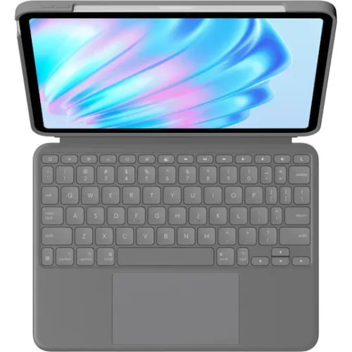 Logitech Combo Touch Flip Cover Γκρι (iPad Pro 11-inch (M2), iPad Air (5th Gen))