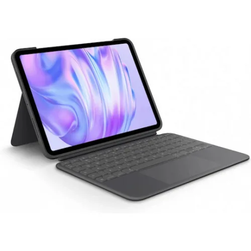 Logitech Combo Touch Flip Cover Γκρι (iPad Pro 11)