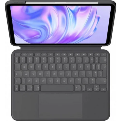 Logitech Combo Touch Flip Cover Γκρι (iPad Pro 11)