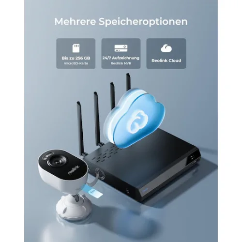 Reolink Lumus IP Κάμερα Παρακολούθησης Wi-Fi Full HD+ 4MP Αδιάβροχη με Αμφίδρομη Επικοινωνία και Φακό 2.8mm