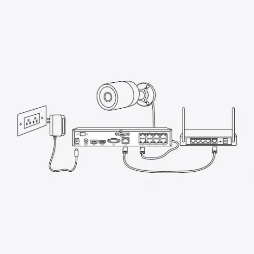 Reolink P320 IP Κάμερα Παρακολούθησης Full HD+ 5MP Αδιάβροχη με Αμφίδρομη Επικοινωνία και Φακό 2.8mm