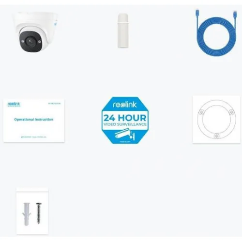 Reolink P324 IP Κάμερα Παρακολούθησης Full HD+ 4MP Αδιάβροχη με Αμφίδρομη Επικοινωνία και Φακό 2.8mm Reolink P324 IP Κάμερα Παρακολούθησης Full HD+ 4MP Αδιάβροχη με Αμφίδρομη Επικοινωνία και Φακό 2.8mm